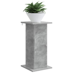 vidaXL Plant Stand 2 pcs Concrete Grey 30.5 x 30 x 60.5 cm 3