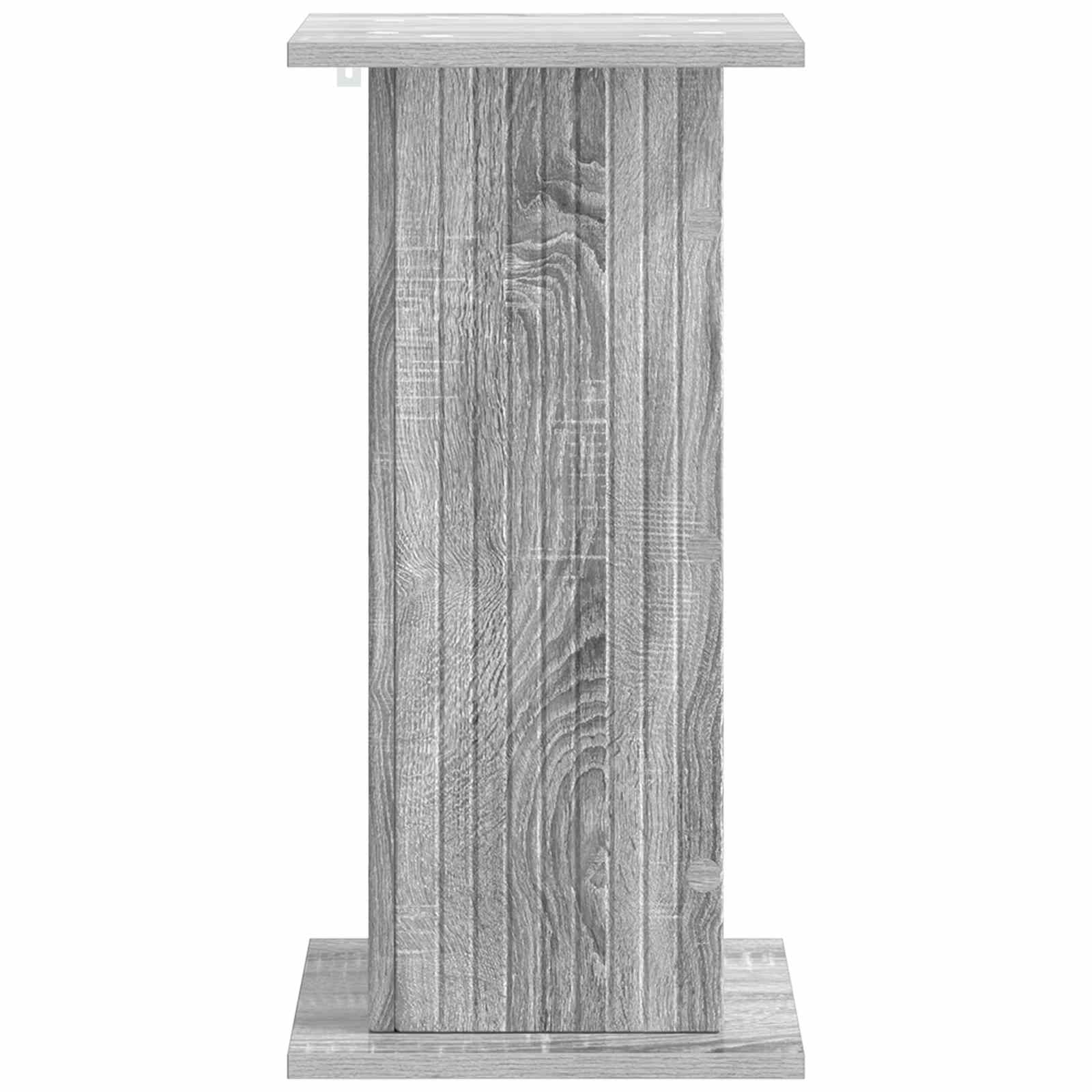 vidaXL Plant Stand Grey Sonoma 30.5 x 30 x 60.5 cm Engineered Wood 5