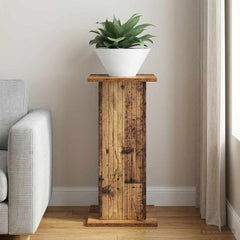 vidaXL Plant Stand Old Wood 30.5 x 30 x 60.5 cm Engineered Wood 4