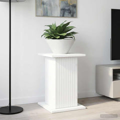 vidaXL Plant Stand White 30.5 x 30 x 43 cm Engineered Wood 1