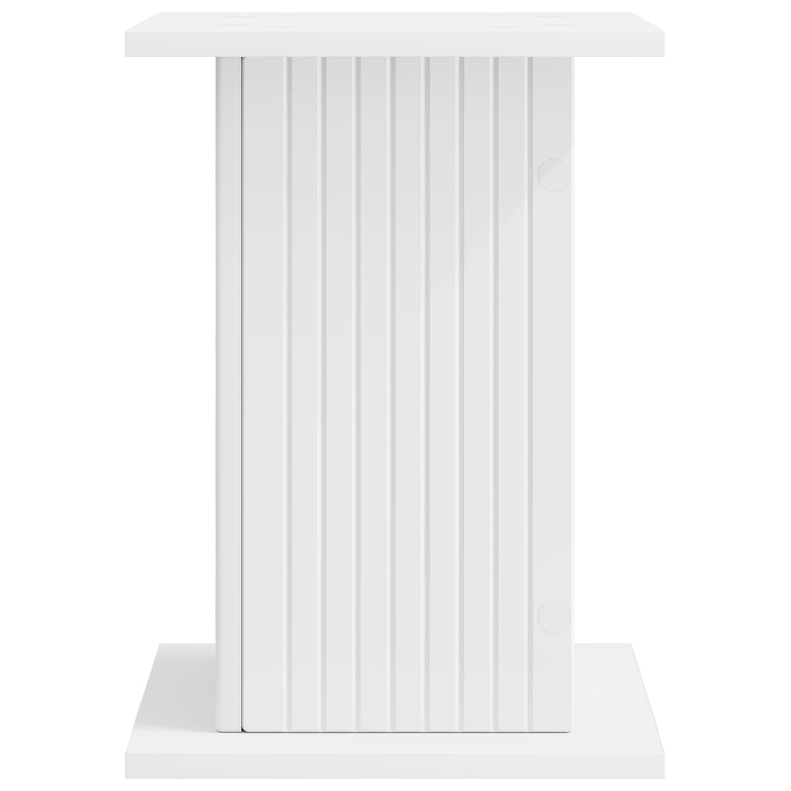 vidaXL Plant Stand White 30.5 x 30 x 43 cm Engineered Wood 5