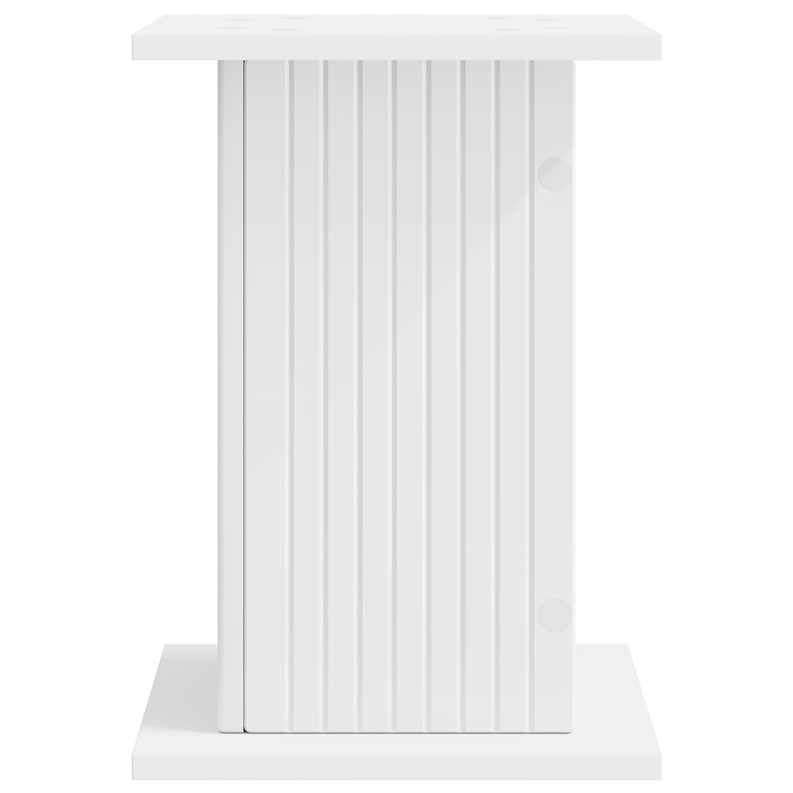 vidaXL Plant Stand White 30.5 x 30 x 43 cm Engineered Wood 6