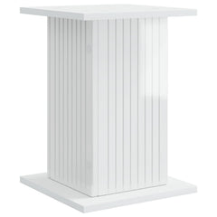 vidaXL Plant Stand High Gloss White 30.5 x 30 x 43 cm Engineered Wood 2