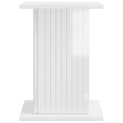 vidaXL Plant Stand High Gloss White 30.5 x 30 x 43 cm Engineered Wood 5
