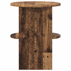 vidaXL Side Cabinet Old Wood Ø40 x 50 cm Engineered Wood 5