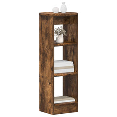 vidaXL Side Cabinet Smoked Oak 40 x 40 x 100 cm Engineered Wood 3