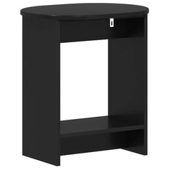 vidaXL Side Table Black 50 x 39,5 x 55 cm Engineered Wood 6