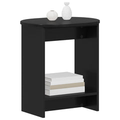 vidaXL Side Table Black 50 x 39,5 x 55 cm Engineered Wood 3