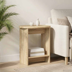 vidaXL Side Table Sonoma Oak 50 x 39,5 x 55 cm Engineered Wood 1