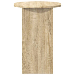 vidaXL Side Table Sonoma Oak 50 x 39,5 x 55 cm Engineered Wood 5