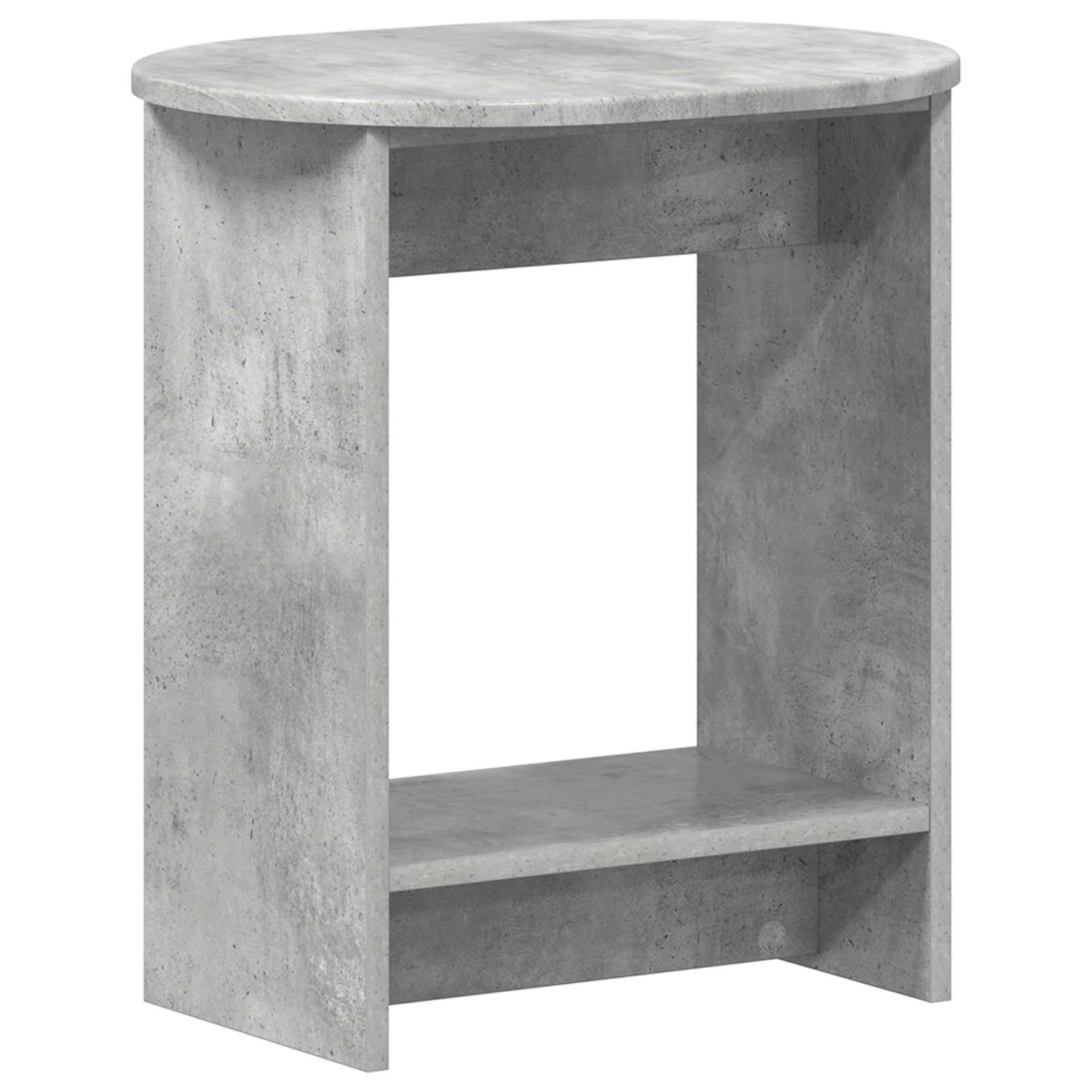 vidaXL Side Table Concrete Grey 50 x 39,5 x 55 cm Engineered Wood 2