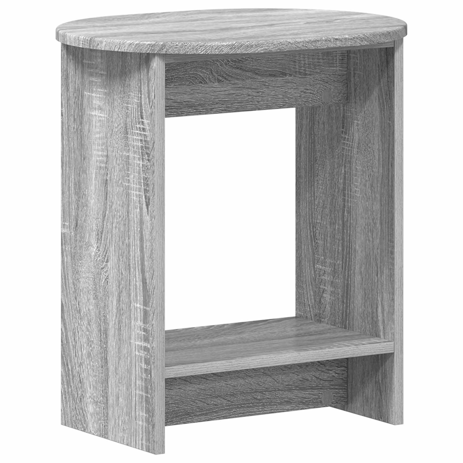 vidaXL Side Table Grey Sonoma 50 x 39,5 x 55 cm Engineered Wood 2