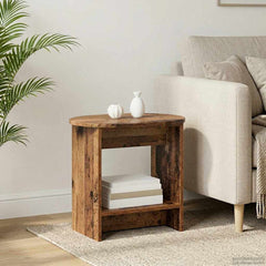 vidaXL Side Table Old Wood 50 x 39,5 x 55 cm Engineered Wood 1