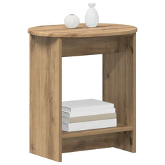 vidaXL Side Table Artisan Oak 50 x 39,5 x 55 cm Engineered Wood 3