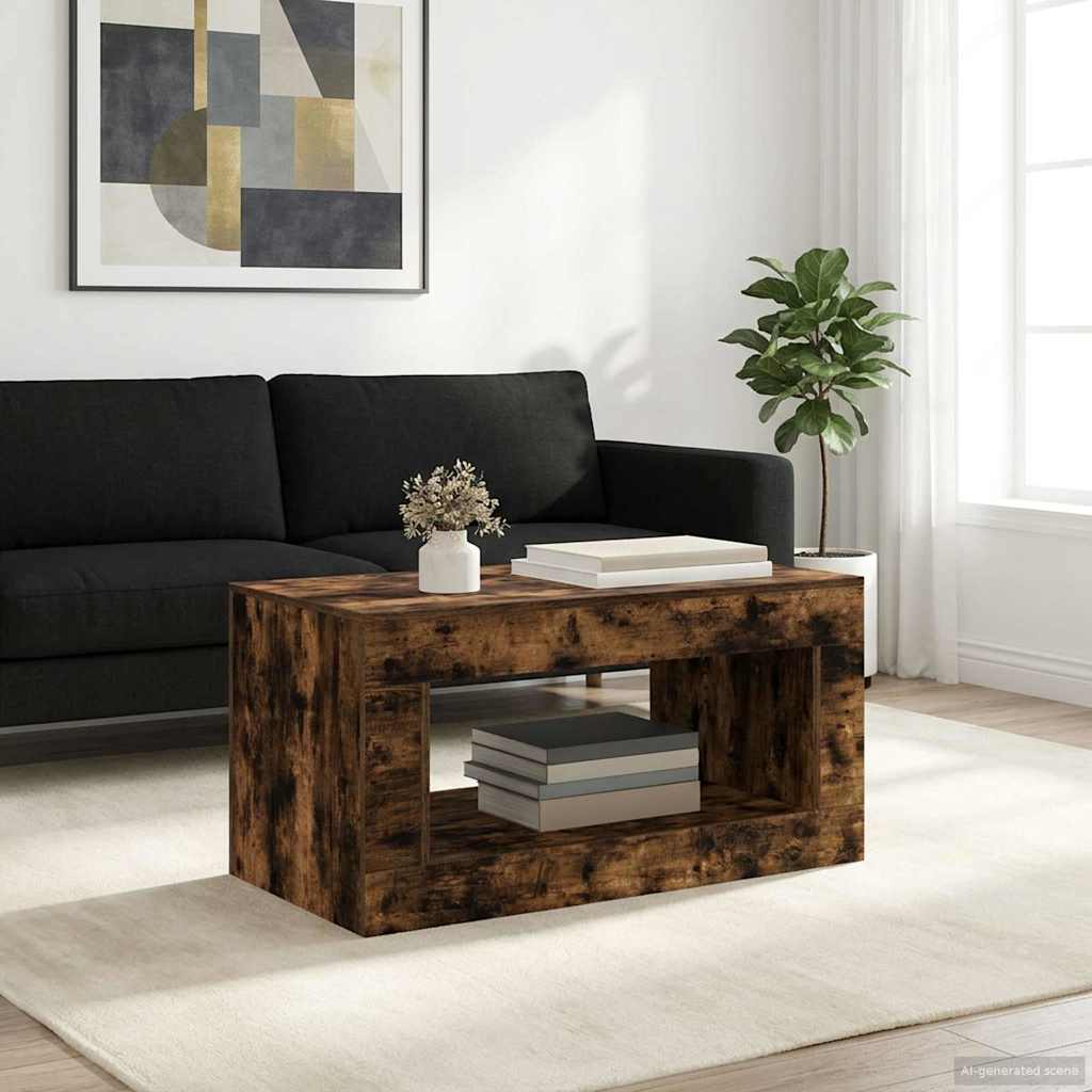 vidaXL Smoked Oak 1