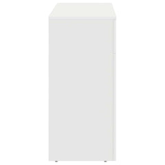 vidaXL Coffee Table White 102 x 35 x 75 cm Engineered Wood 6
