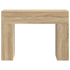 vidaXL Coffee Table Sonoma Oak 102 x 35 x 75 cm Engineered Wood 5