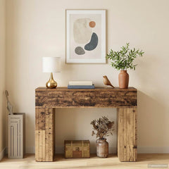 vidaXL Coffee Table Old Wood 102 x 35 x 75 cm Engineered Wood 1