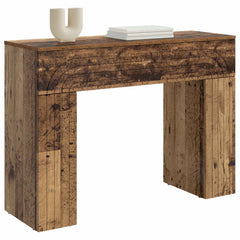 vidaXL Coffee Table Old Wood 102 x 35 x 75 cm Engineered Wood 3