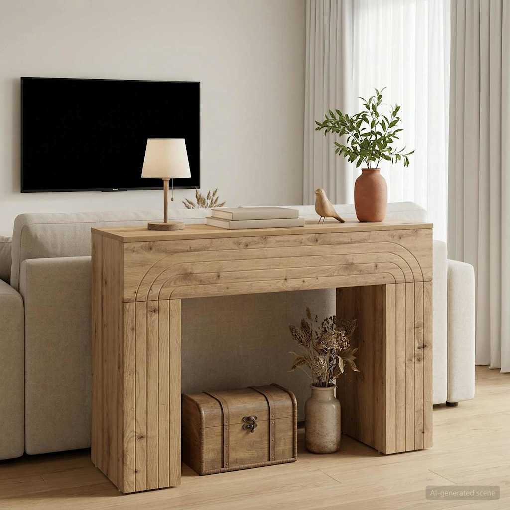 vidaXL Coffee Table 102 x 35 x 75 cm Engineered Wood