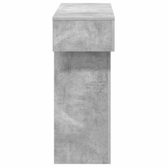 vidaXL Concrete Grey 101 x 30 x 74 cm 6