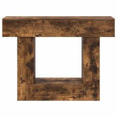 vidaXL Smoked Oak 101 x 30 x 74 cm 5