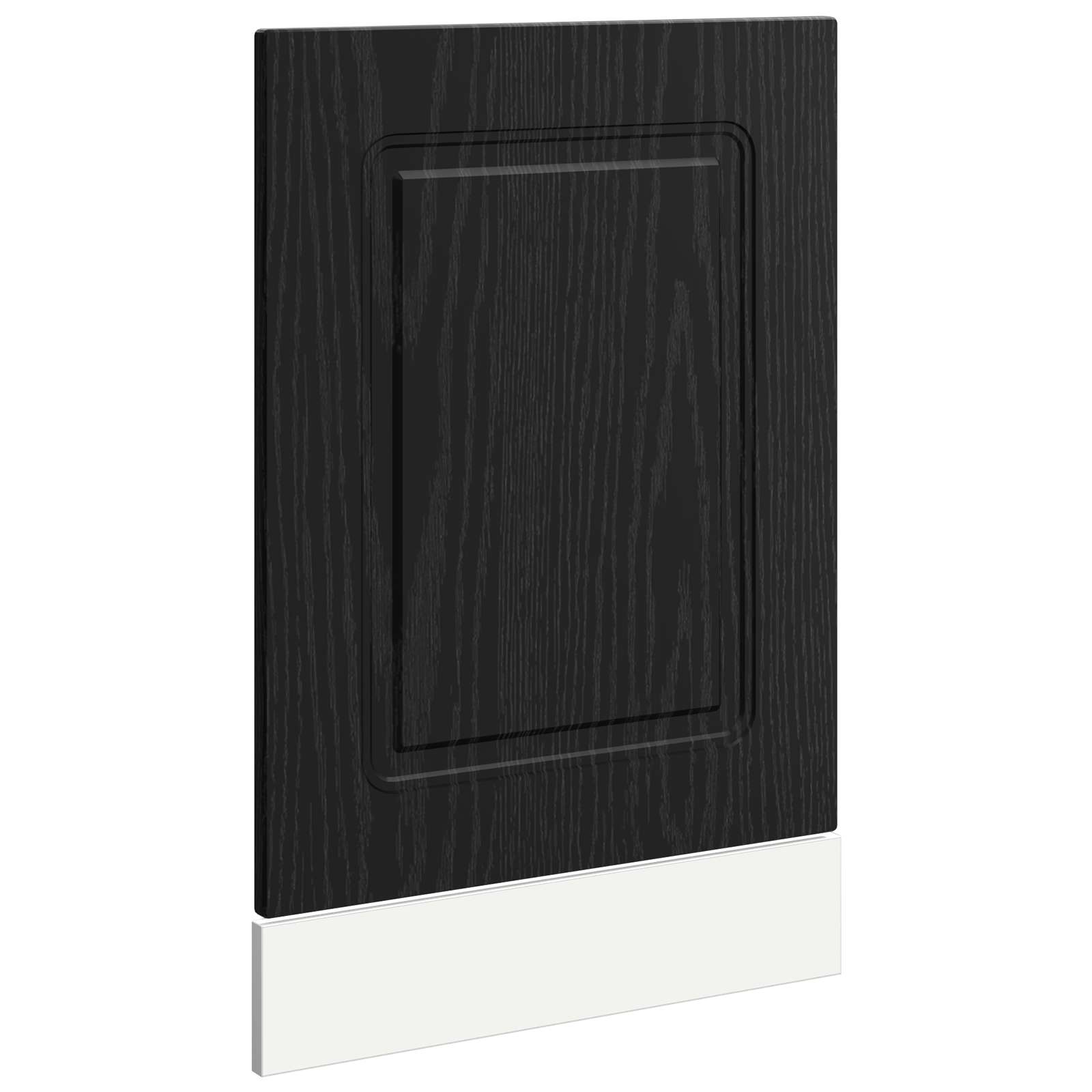 vidaXL Dishwasher Panel Kalmar Black Oak 45 x 1.5 x 57 cm 2