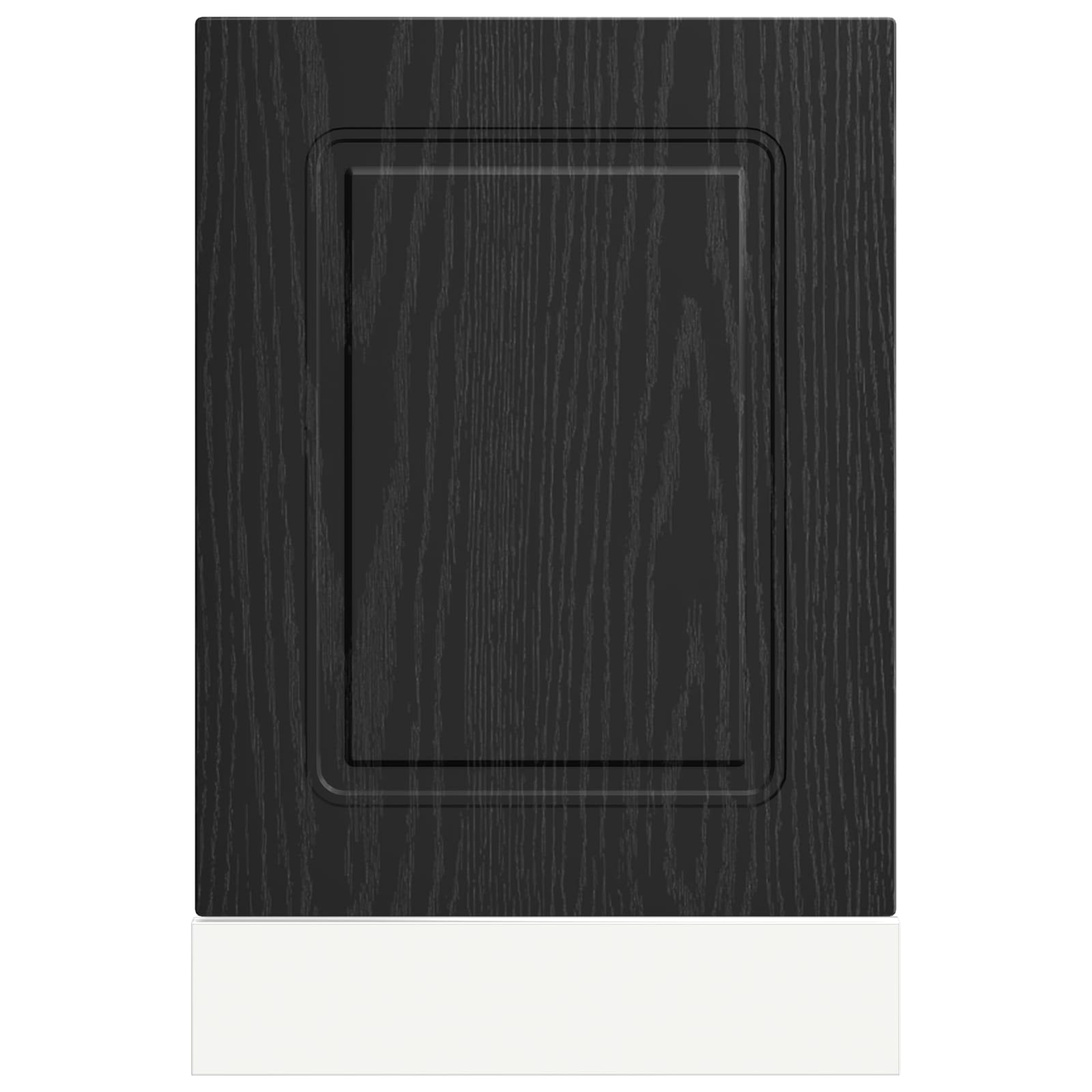 vidaXL Dishwasher Panel Kalmar Black Oak 45 x 1.5 x 57 cm 4