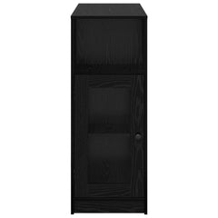 vidaXL Bar Table 101 x 40 x 103.5 cm Engineered Wood Black Oak 6