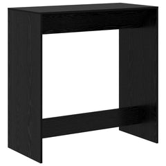 vidaXL Bar Table 102 x 50 x 103.5 cm Engineered Wood Black Oak 2