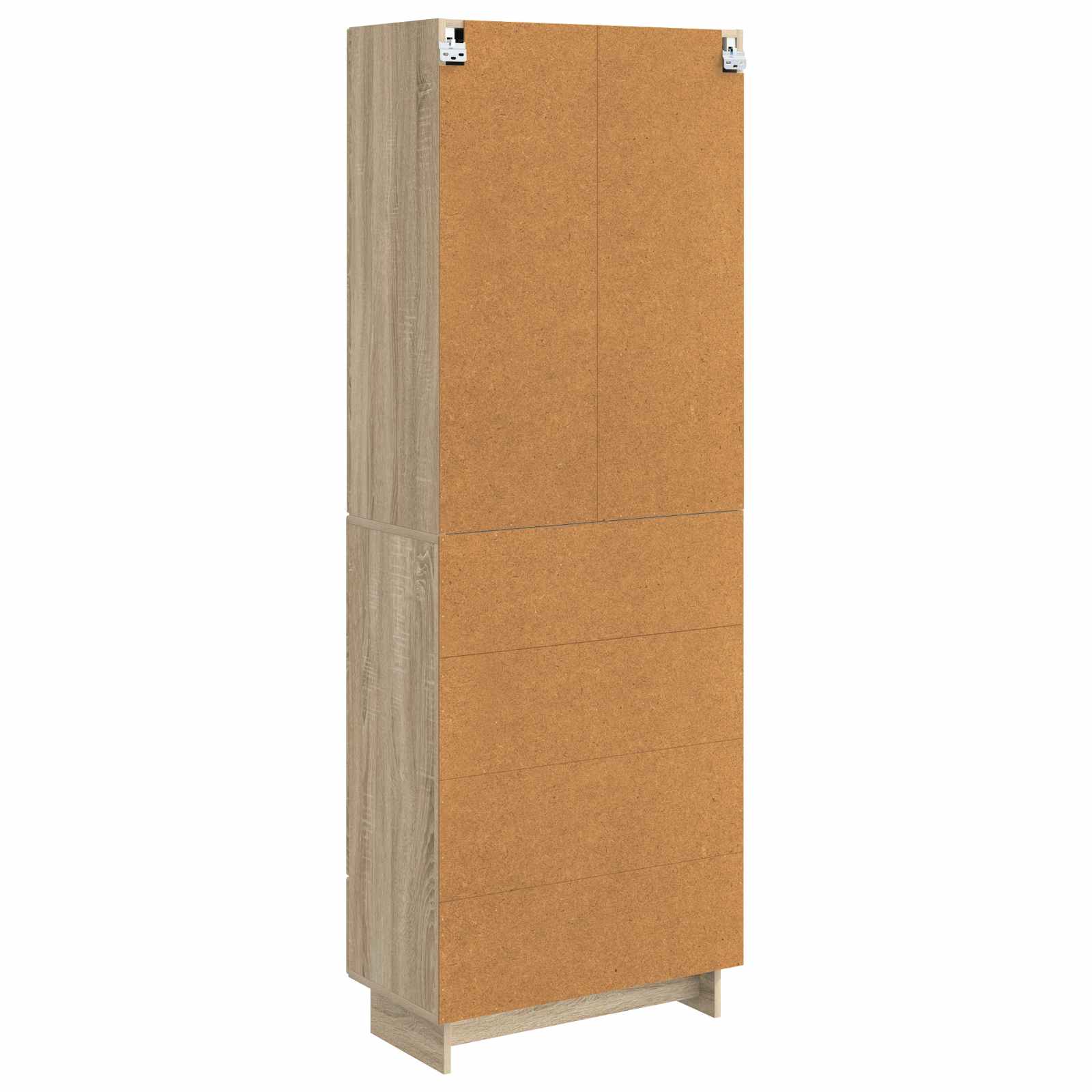 vidaXL Cabinet Set 2 pcs Sonoma Oak 66 x 34.5 x 95 cm Engineered Wood 6
