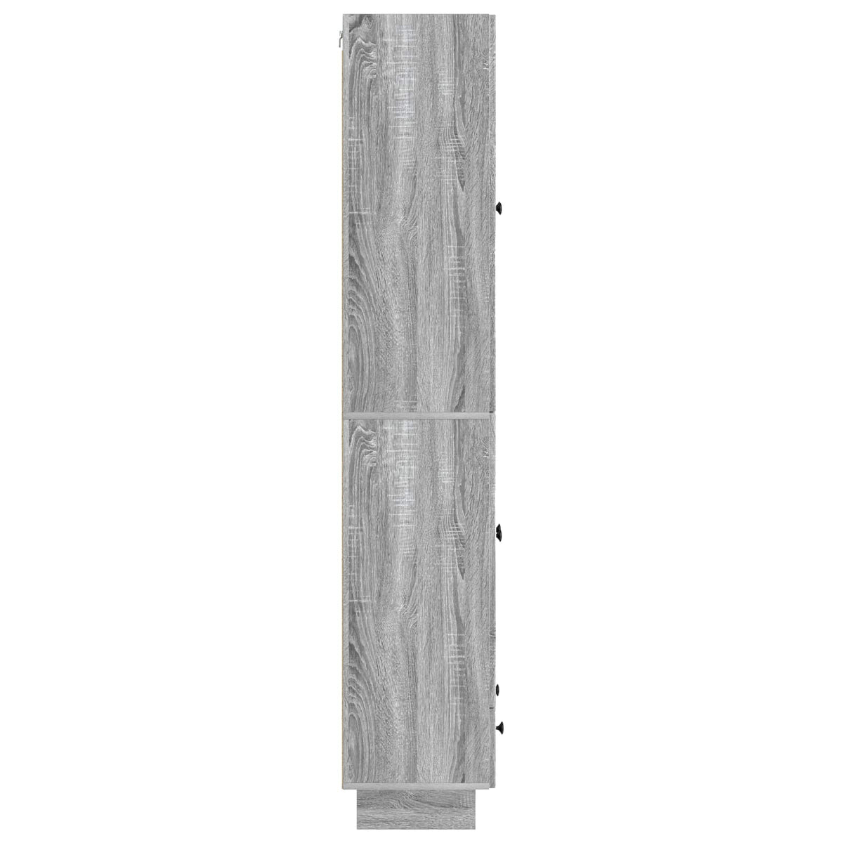 vidaXL Cabinet Set 2 pcs Grey Sonoma 66 x 34.5 x 95 cm Engineered Wood 6