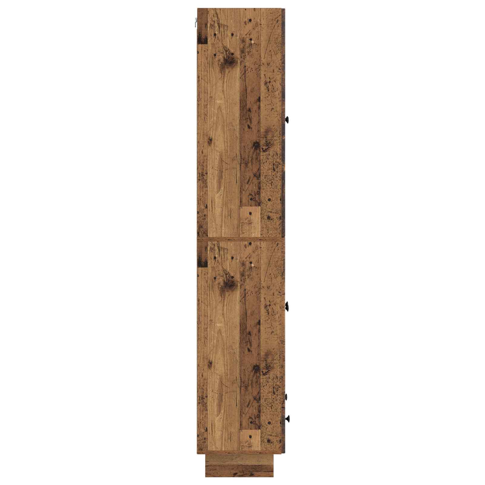 vidaXL Cabinet Set 2 pcs Old Wood 66 x 34.5 x 95 cm Engineered Wood 6