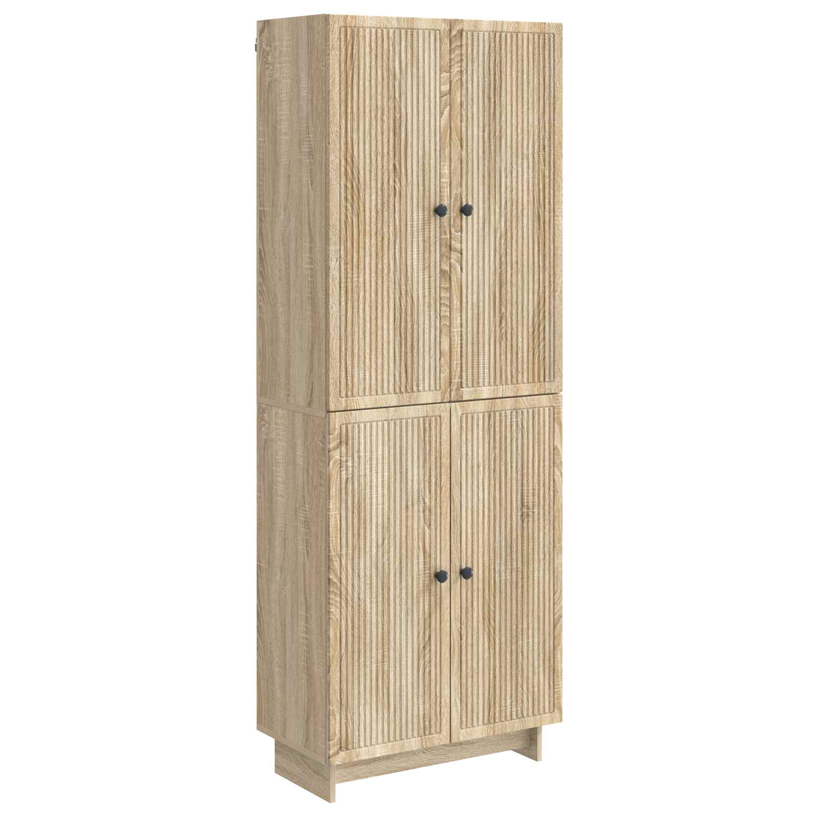 vidaXL Cabinet Set 2 pcs Sonoma Oak 66 x 34.5 x 90 cm Engineered Wood 2
