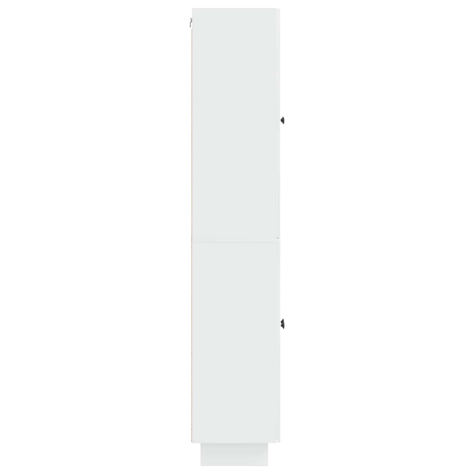 vidaXL Cabinet Set 2 pcs High Gloss White 66 x 34.5 x 90 cm 6