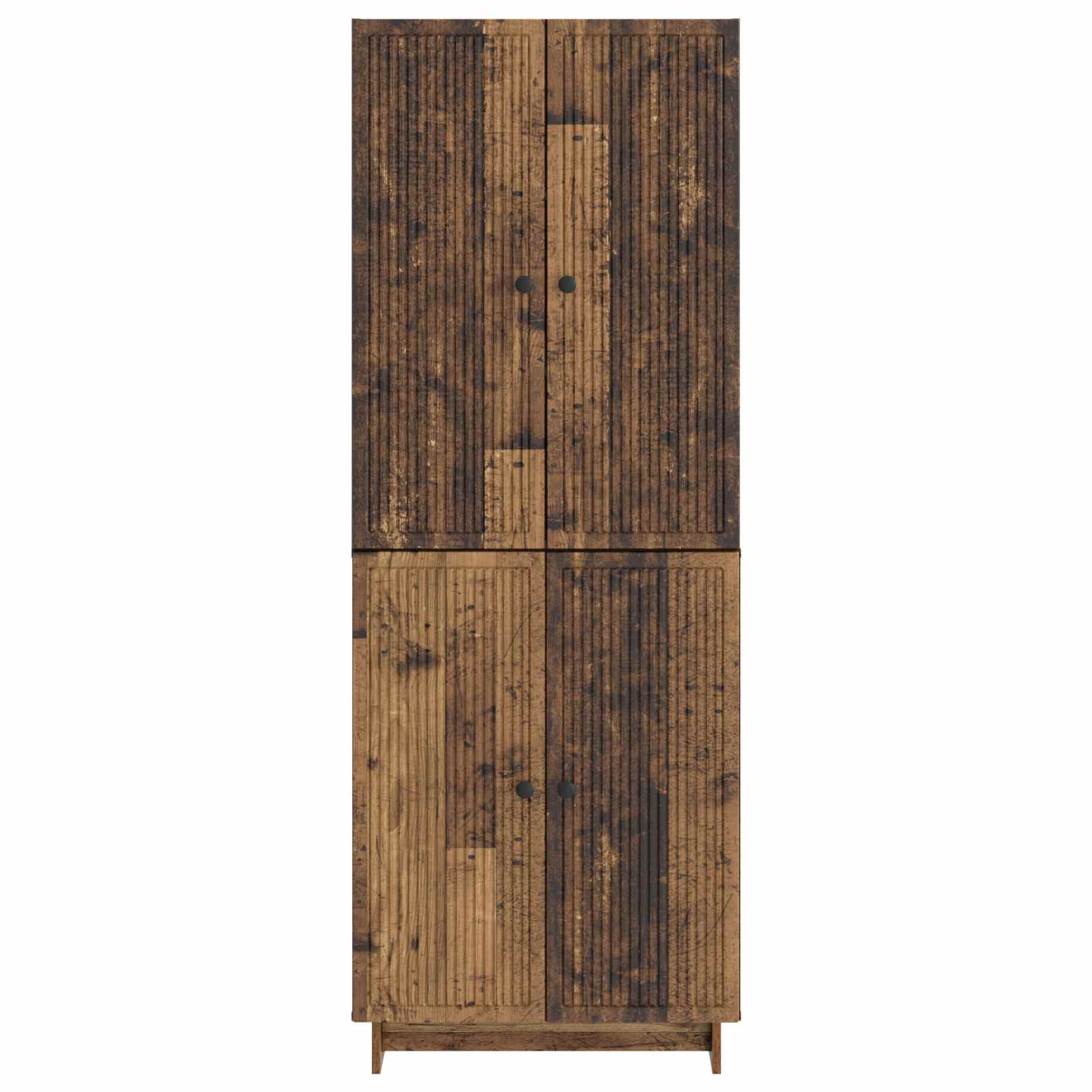 vidaXL Cabinet Set 2 pcs Old Wood 66 x 34.5 x 90 cm Engineered Wood 5