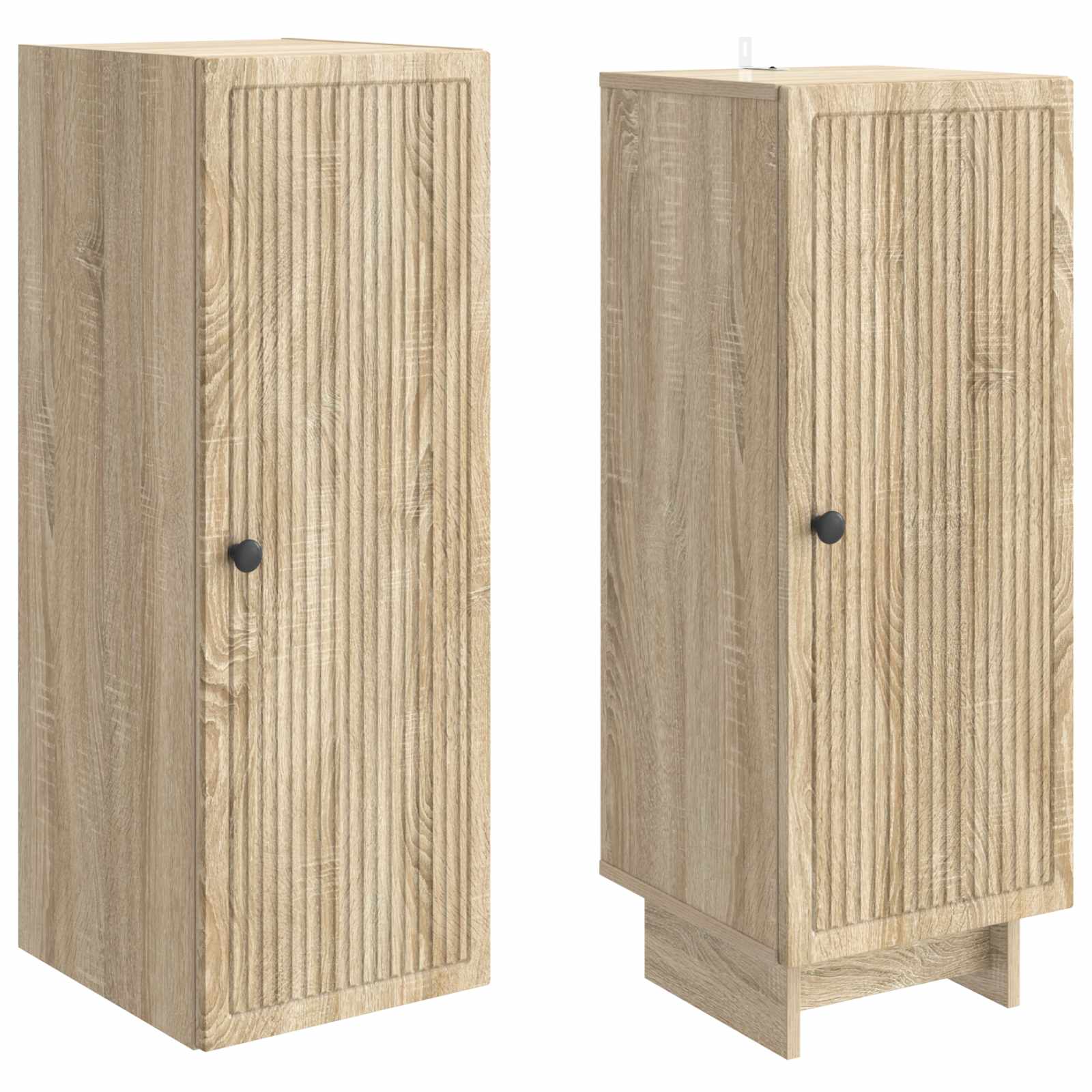 vidaXL Cabinet Set 2 pcs Sonoma Oak 34.5 x 33 x 90 cm Engineered Wood 4