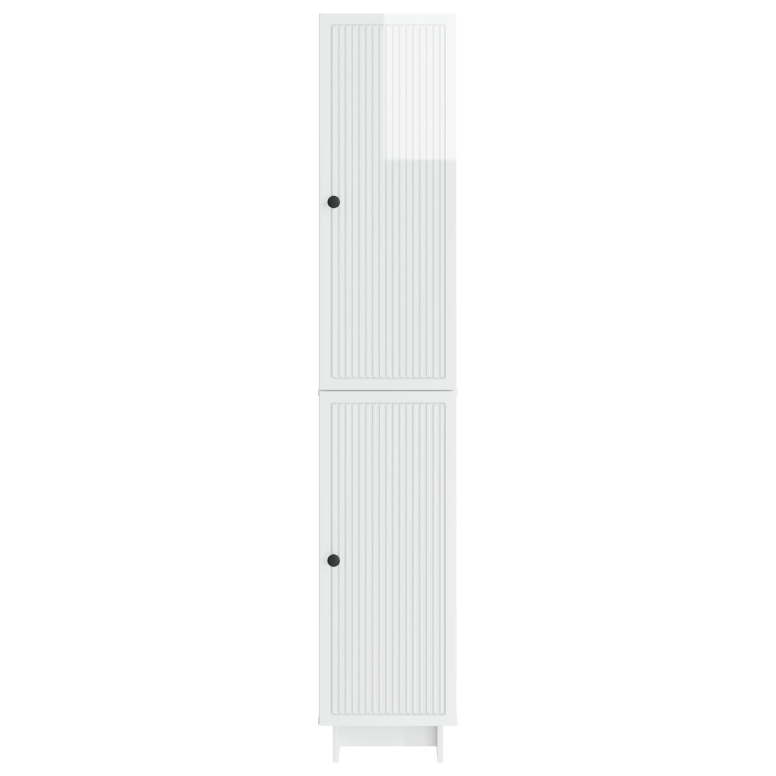 vidaXL Cabinet Set 2 pcs High Gloss White 34.5 x 33 x 90 cm 5