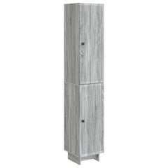 vidaXL Cabinet Set 2 pcs Grey Sonoma 34.5 x 33 x 90 cm Engineered Wood 2