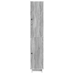 vidaXL Cabinet Set 2 pcs Grey Sonoma 34.5 x 33 x 90 cm Engineered Wood 5