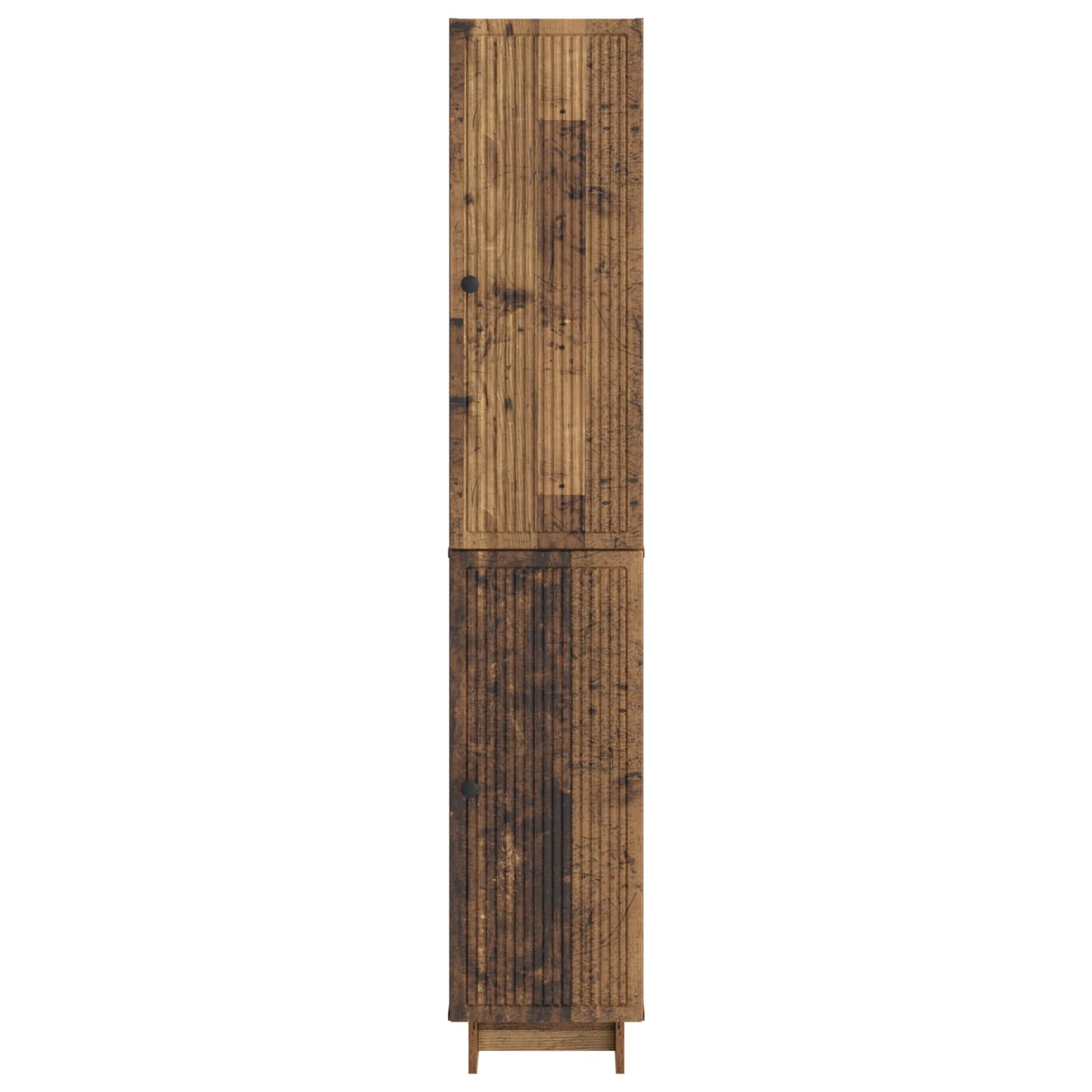 vidaXL Cabinet Set 2 pcs Old Wood 34.5 x 33 x 90 cm Engineered Wood 5