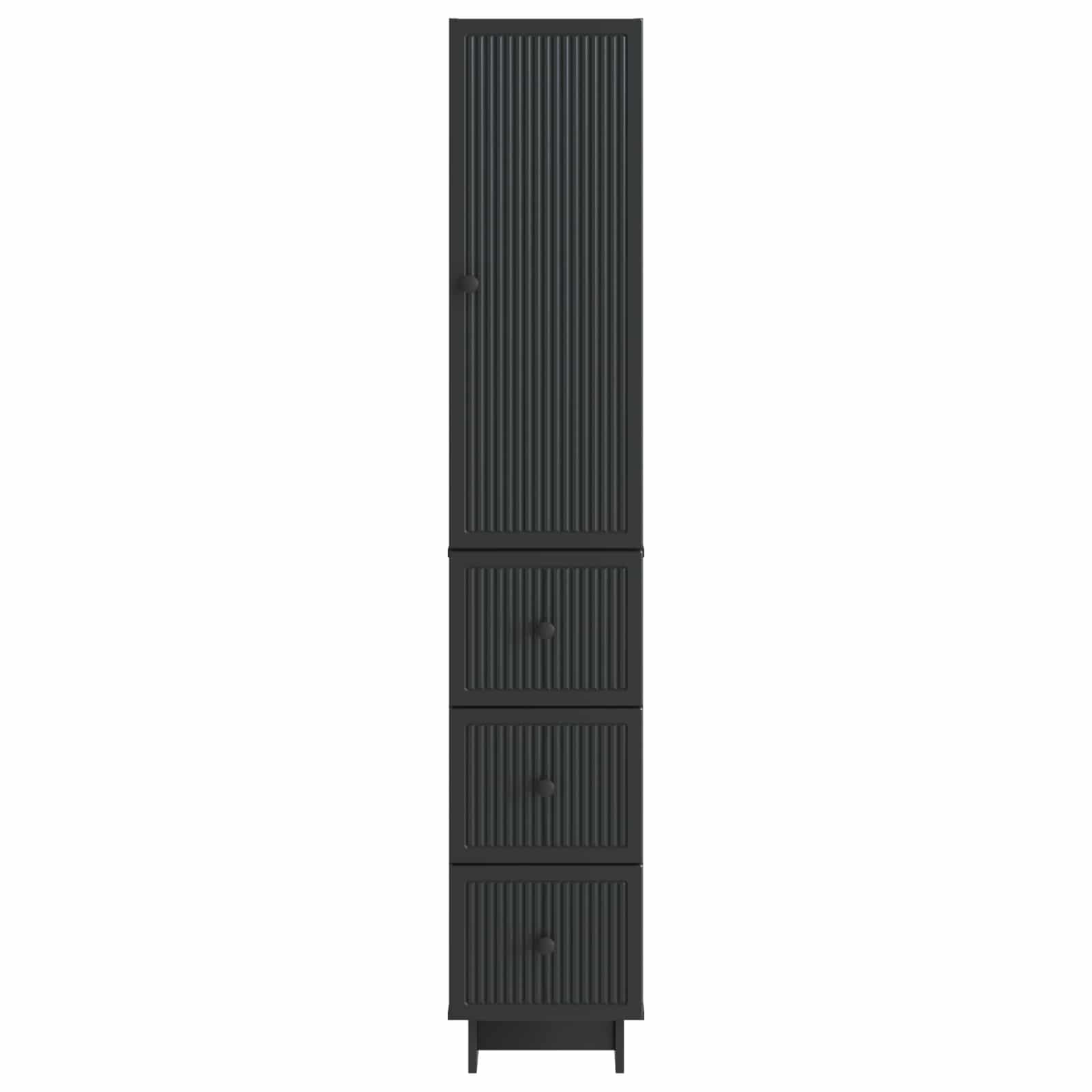 vidaXL Cabinet Set 2 pcs 33 x 34.5 x 90 cm Engineered Wood 5