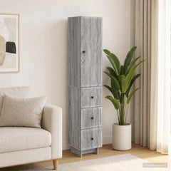 vidaXL Cabinet Set 2 pcs Engineered Wood