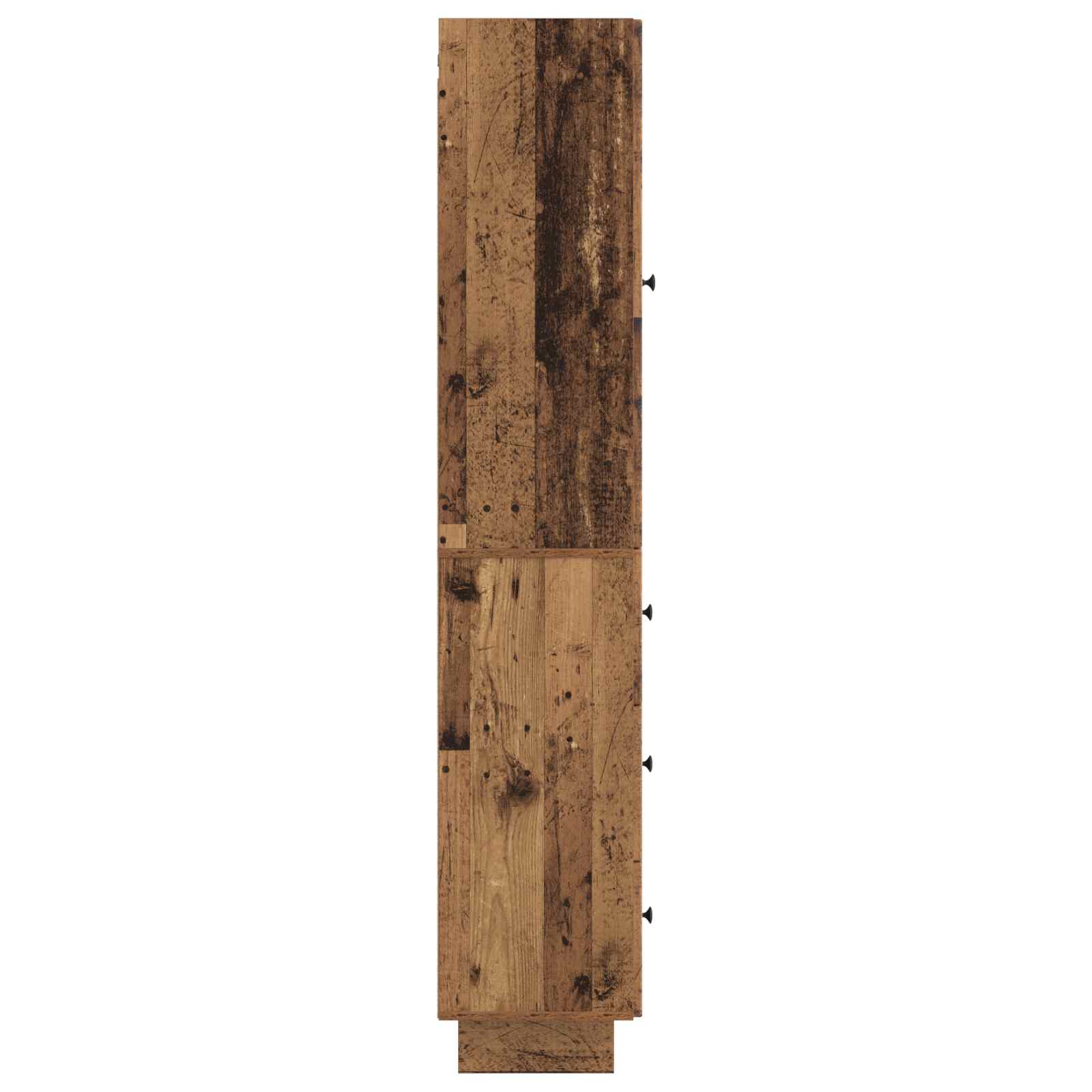 vidaXL Cabinet Set 2 pcs Old Wood 33 x 34.5 x 90 cm Engineered Wood 6