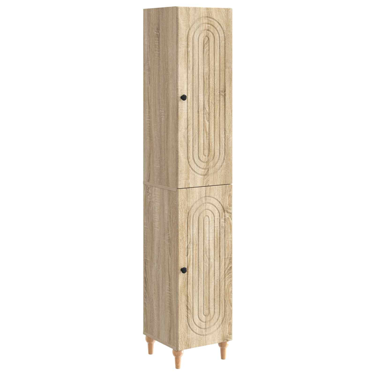 vidaXL Cabinet Set 2 pcs Sonoma Oak Engineered Wood 2
