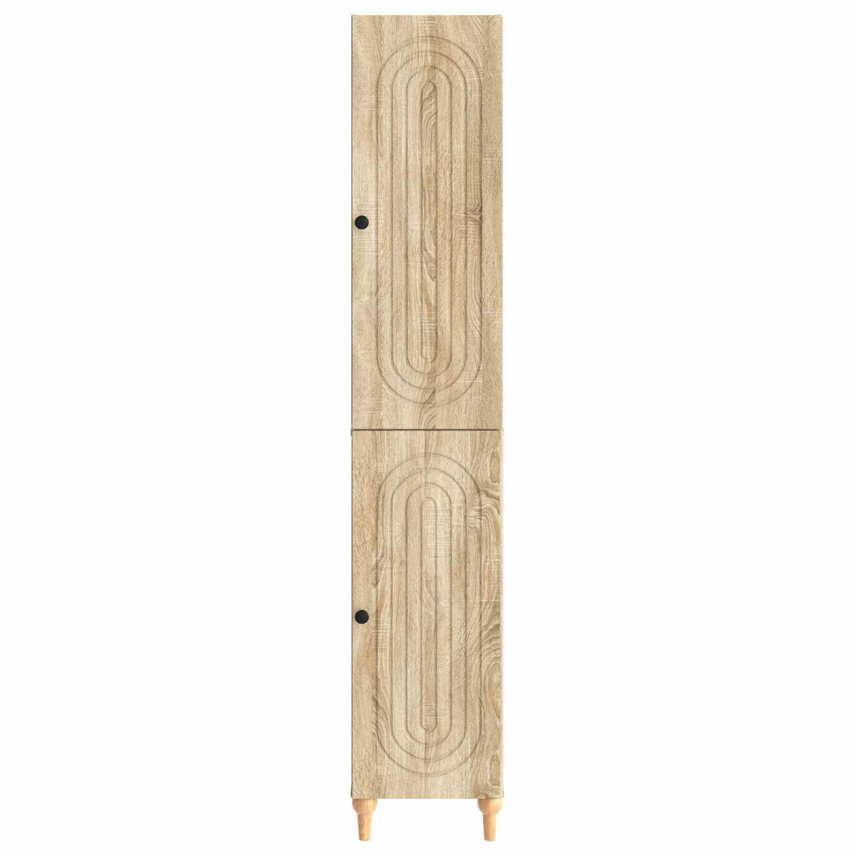 vidaXL Cabinet Set 2 pcs Sonoma Oak Engineered Wood 5