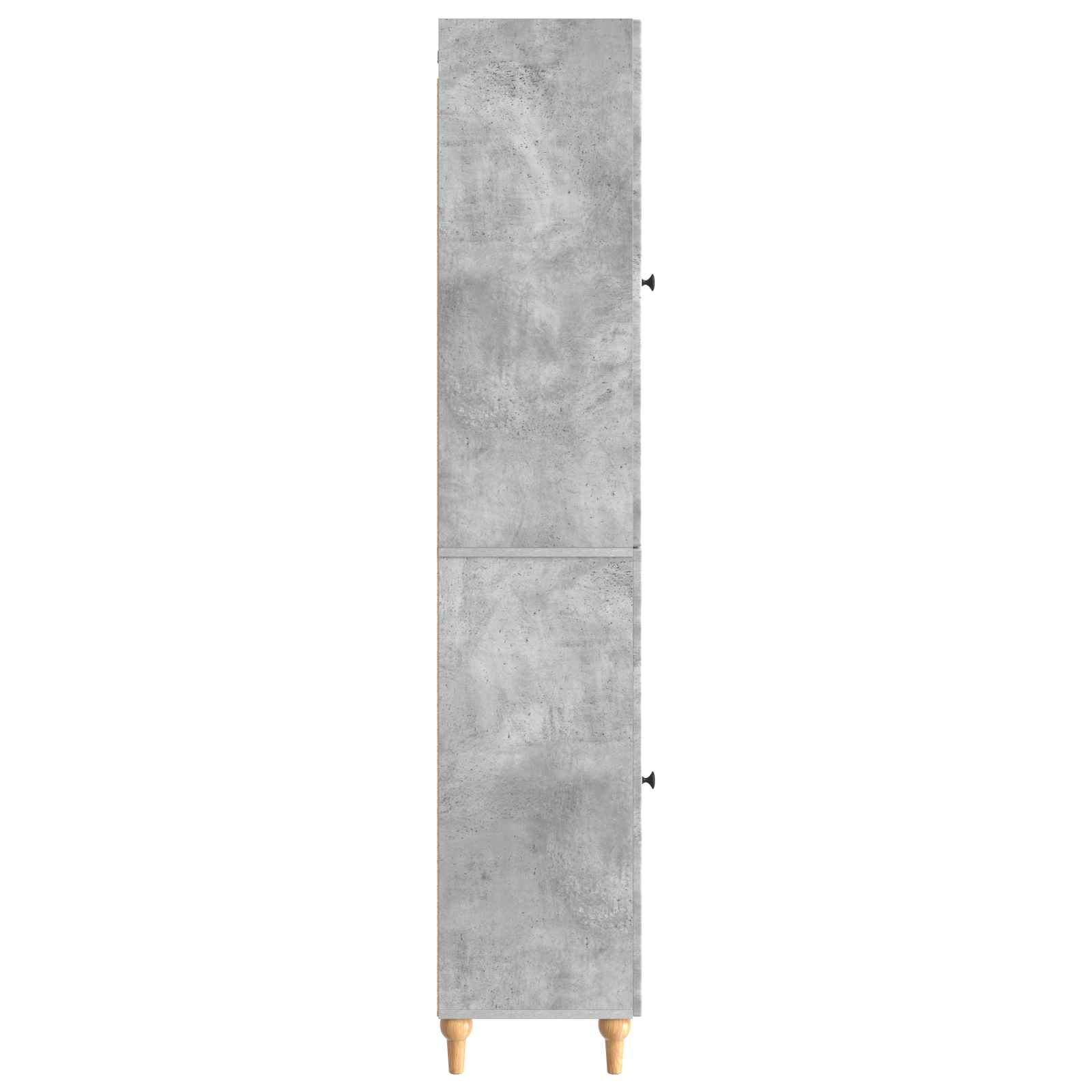vidaXL Cabinet Set 2 pcs Concrete Grey Engineered Wood 6