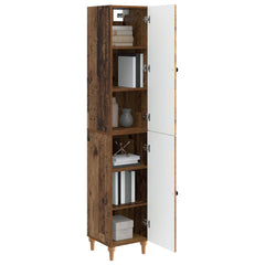 vidaXL Cabinet Set 2 pcs Old Wood Engineered Wood 3