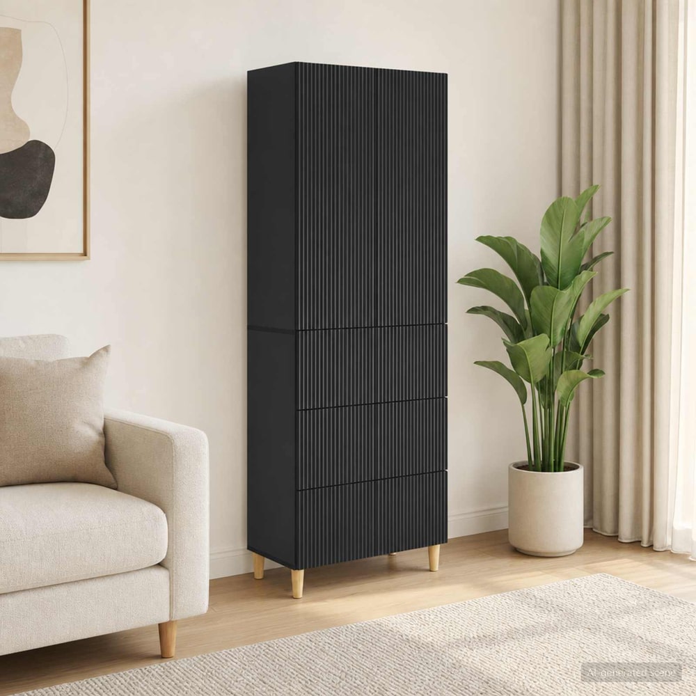 vidaXL Cabinet Set 2 pcs Engineered Wood