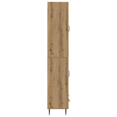 Cabinet Set 2 pcs Engineered Wood Artisan oak